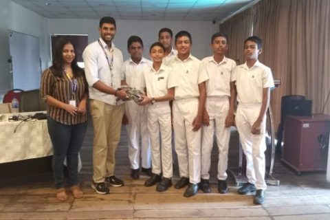 Ideam Mart Program - Best Innovative Idea won by Shaheem Thassim and the team